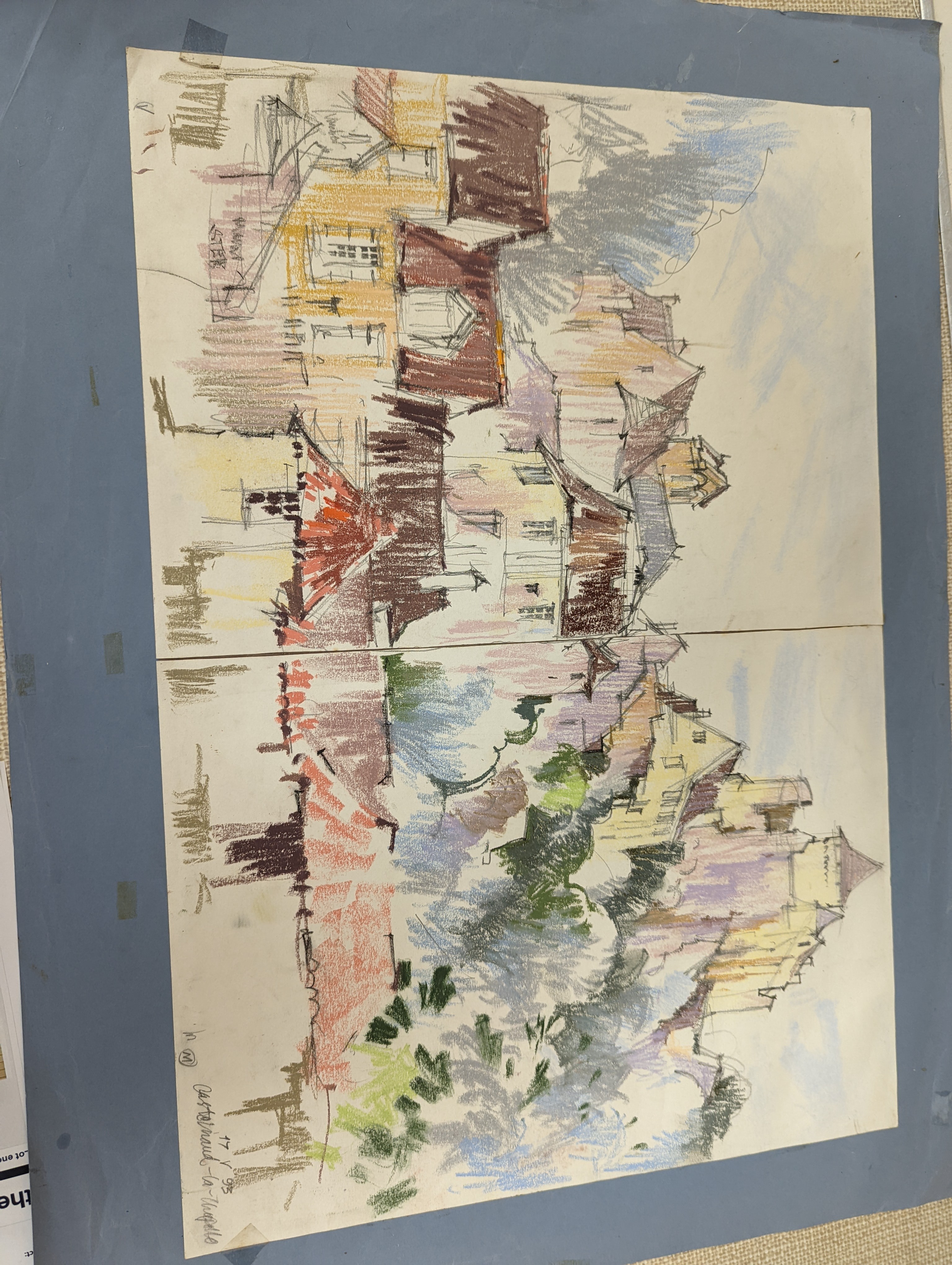 Michael Cadman (1920-2010), a group of assorted watercolours, mostly topographical scenes c.1995 to 2003, largest 46 x 61cm, one framed, the others unframed